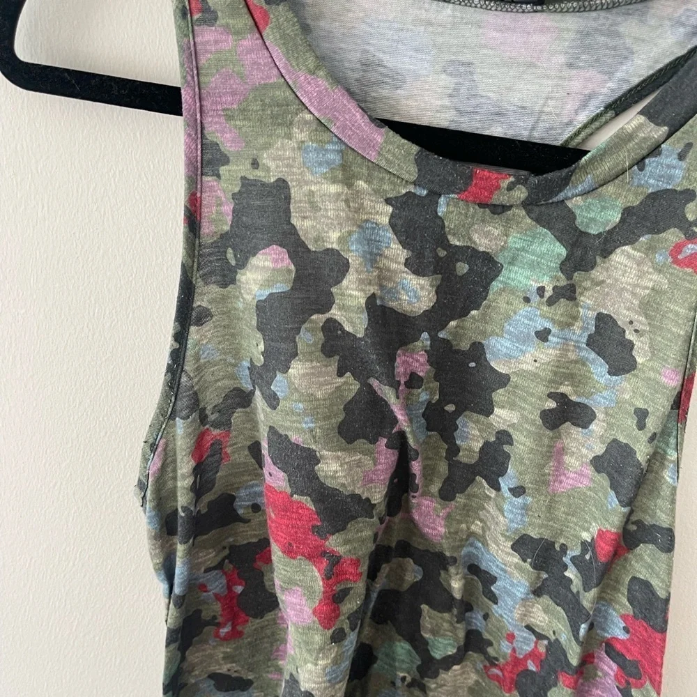 Terez Multi Color Racer Back Tank - Picture 2 of 4